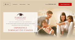 Desktop Screenshot of forsighteyecenter.com